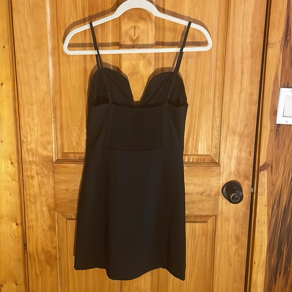 ASTR The Label RUCHED BUST MINI DRESS EUC Sz S Smocked Back - Picture 3 of 10